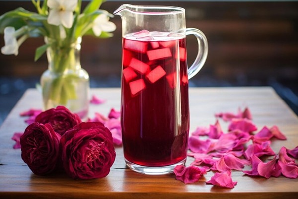 تصویر 5 از قیمت شربت گل محمدی تازه با کیفیت ارزان + خرید عمده